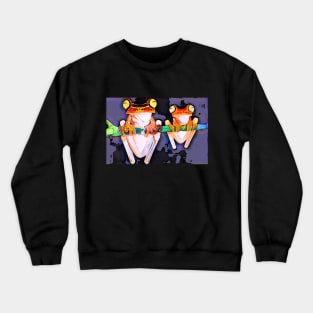 frog art Crewneck Sweatshirt